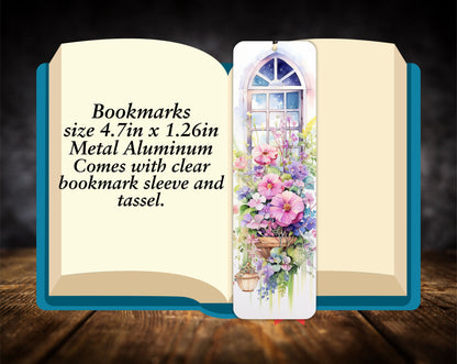 Bookmarks-Window Flowers