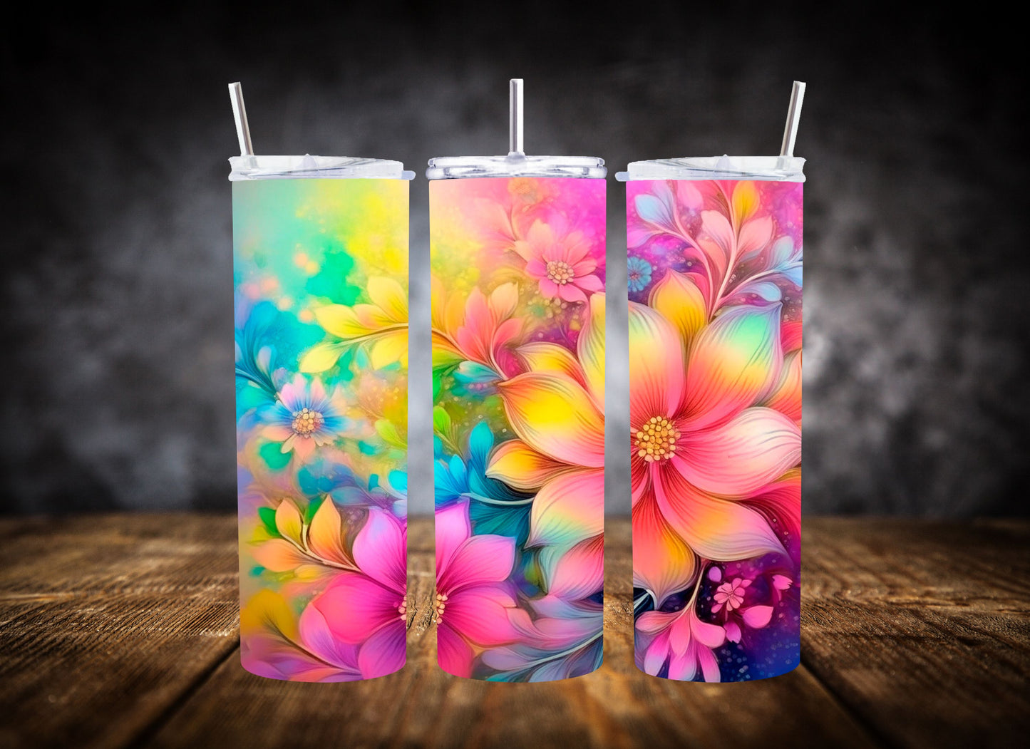 20oz Tumbler- Dreamy Floral Collection