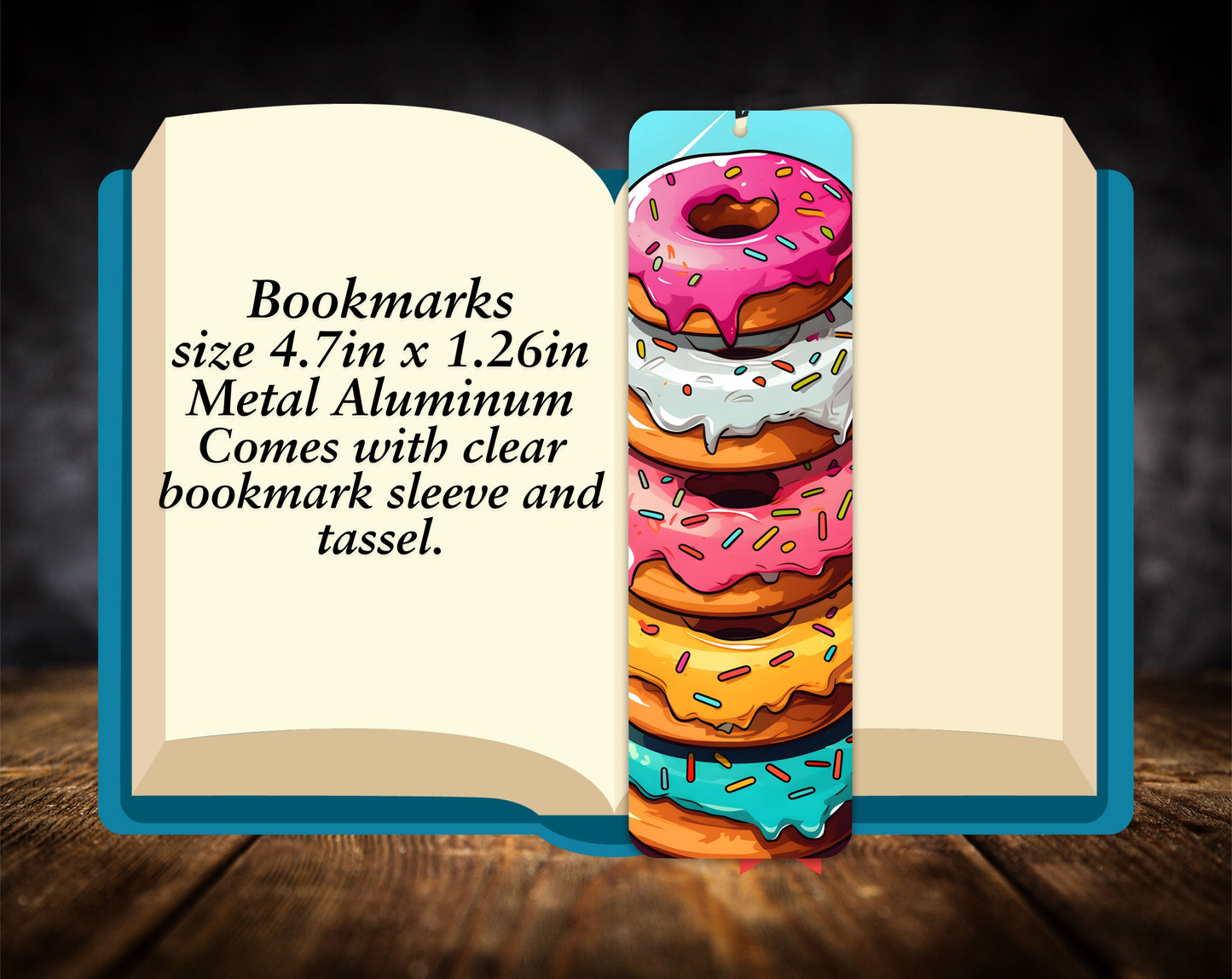 Bookmarks-Colorful Donuts