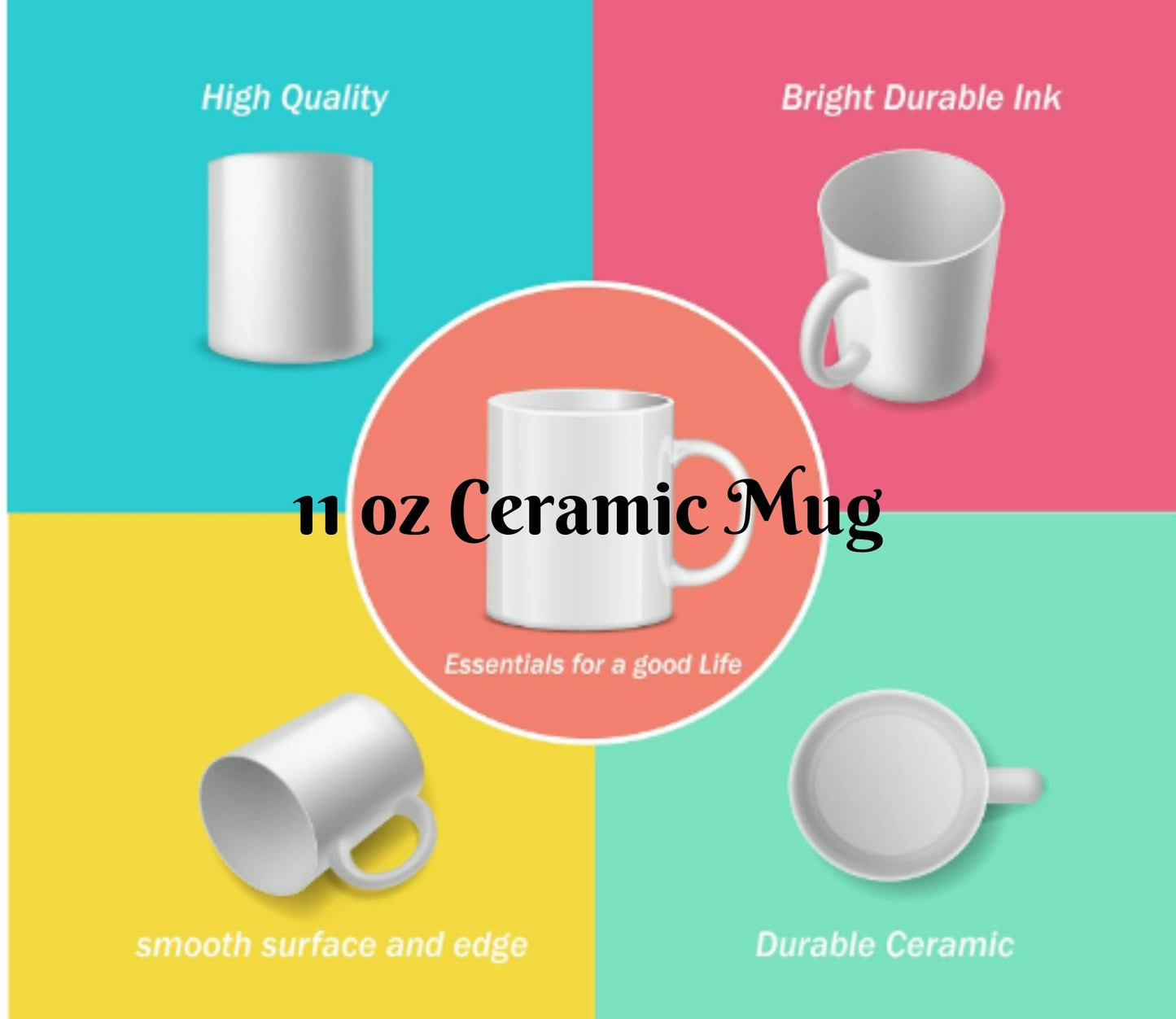 Coffee Mugs-Hearts Themed