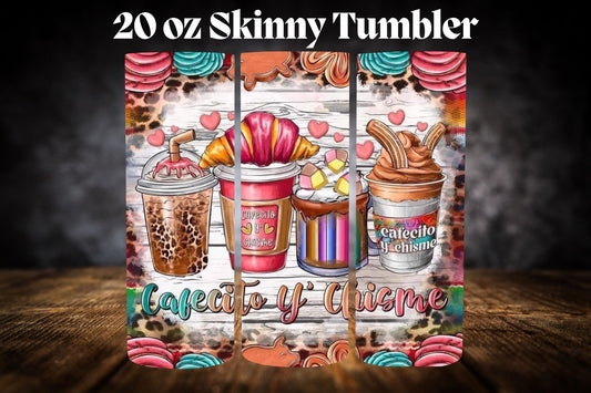 20oz Tumbler- Cafecito-Pastry