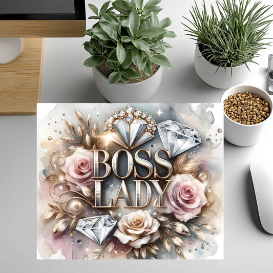 Mouse Pad-Boss Lady