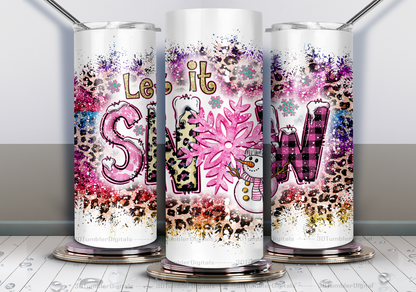20oz Tumbler- Let It Snow