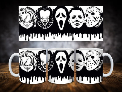 Coffee Mugs Halloween Theme