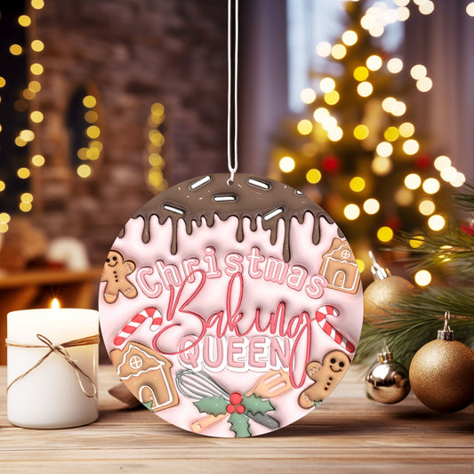 Christmas Ornament Baking Queen