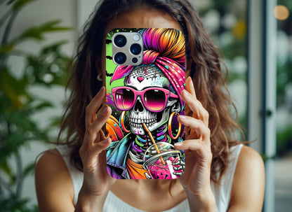 iPhone Case Punk Skeleton
