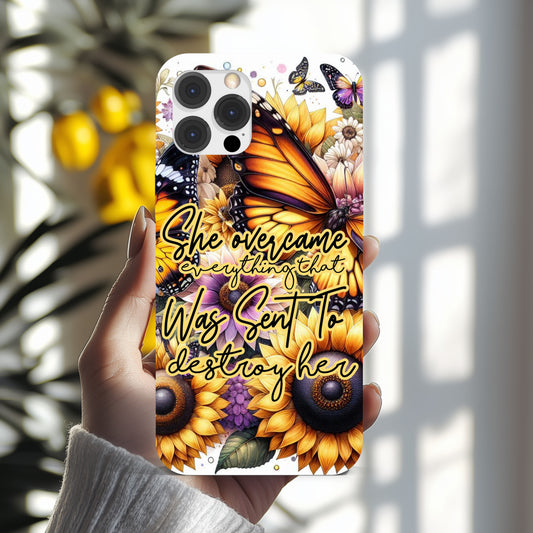 iPhone Case  She Overcame Everything