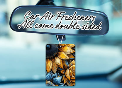 Car Air Fresheners-Flower Power