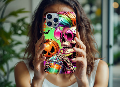 iPhone Case Spooky Fun Skeleton