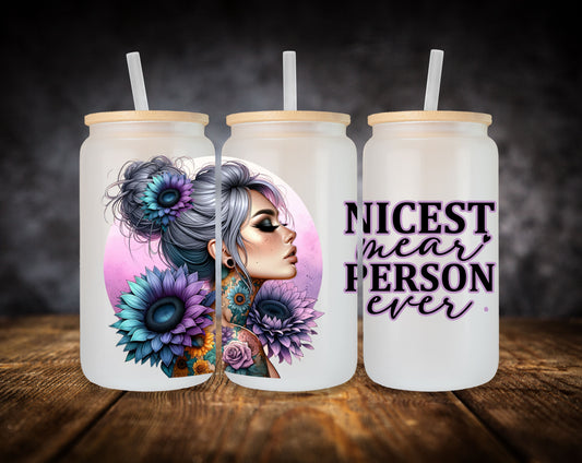 Glass Can- Girl-Nicest Mean Person Ever