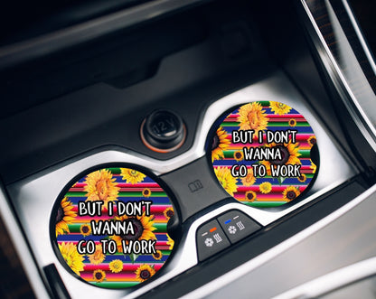 Posavasos para autos Monería en los autos