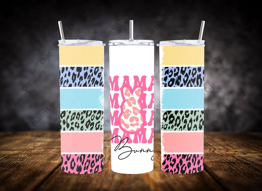 20oz Tumbler Mama Bunny
