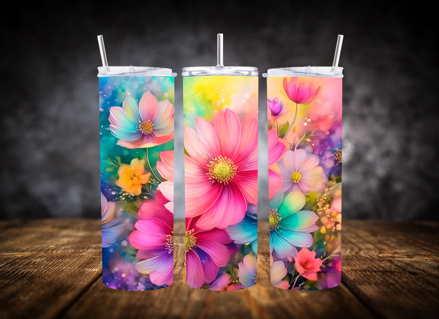20oz Tumbler- Dreamy Floral Collection