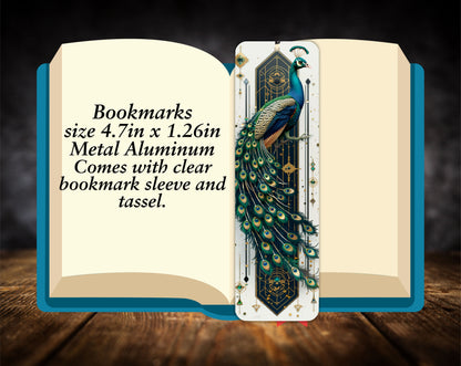 Bookmarks-Peacock Collection