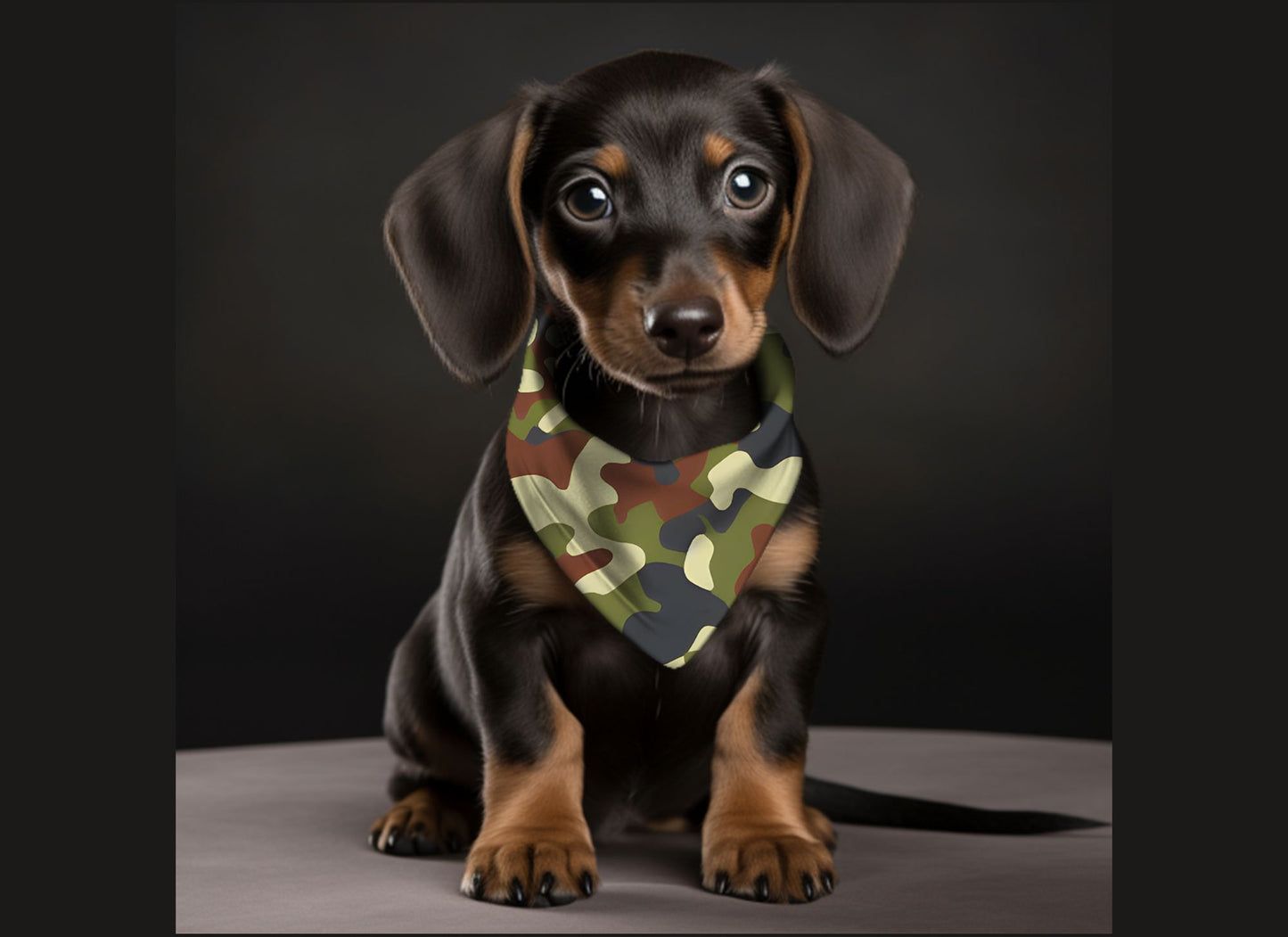 Dog Bandanas-Camouflage Designs
