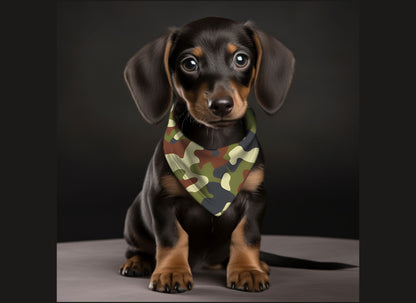 Dog Bandanas-Camouflage Designs