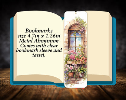Bookmarks-Window Flowers