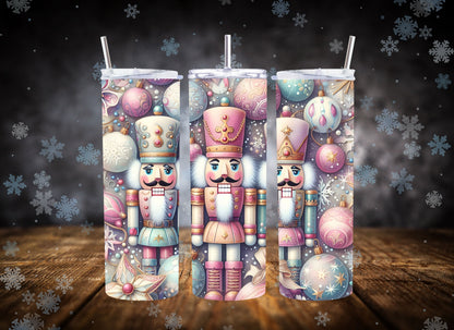 20oz Tumbler Pink Nutcracker