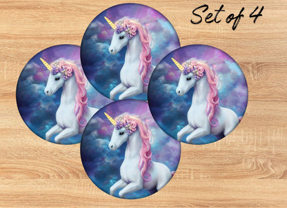 Drink Coaster- Fantasy Unicorn