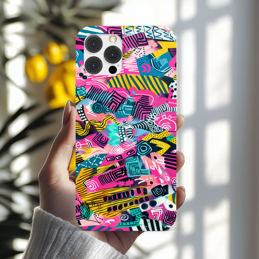 iPhone Case Brush Stroke Texture