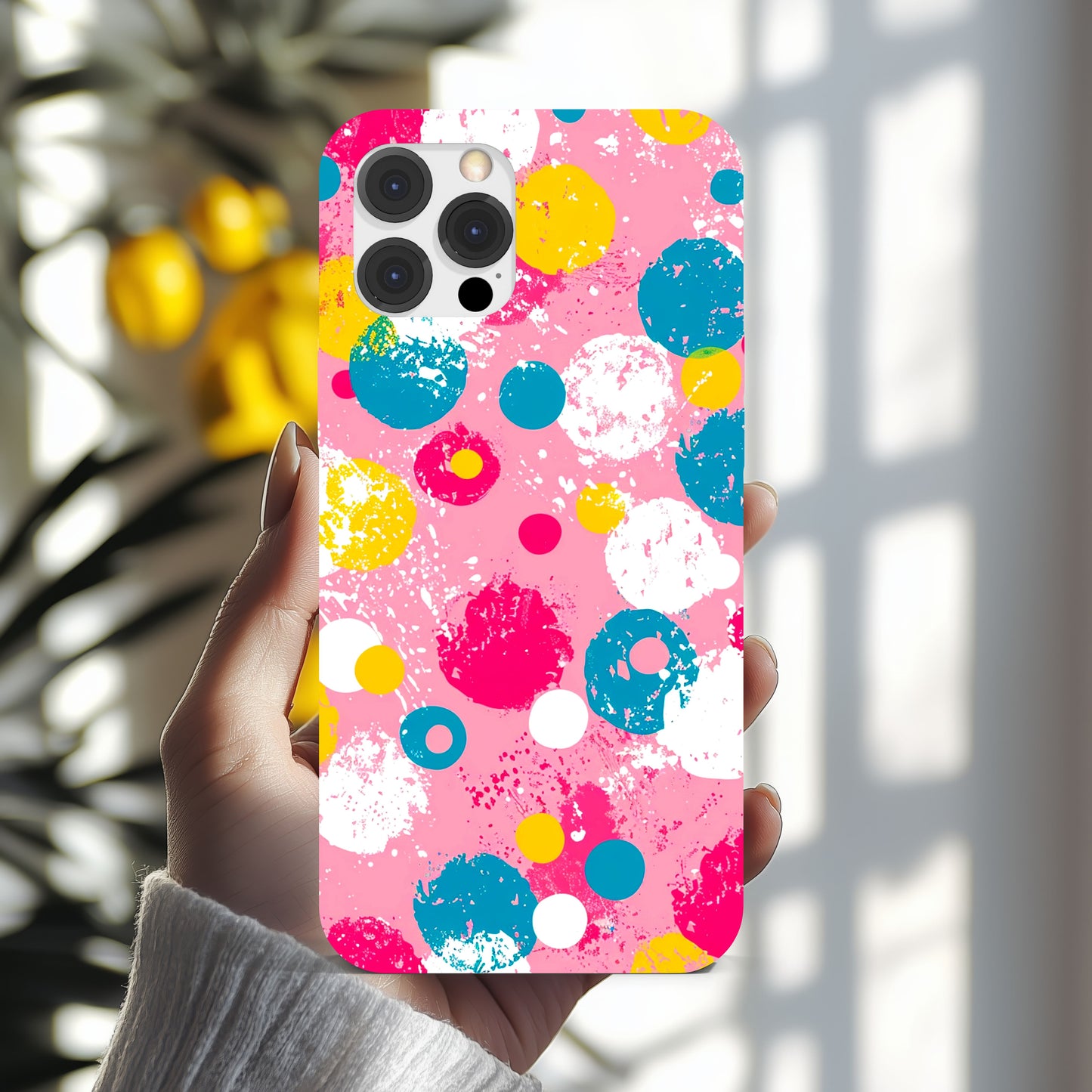iPhone Case Brush Stroke Texture