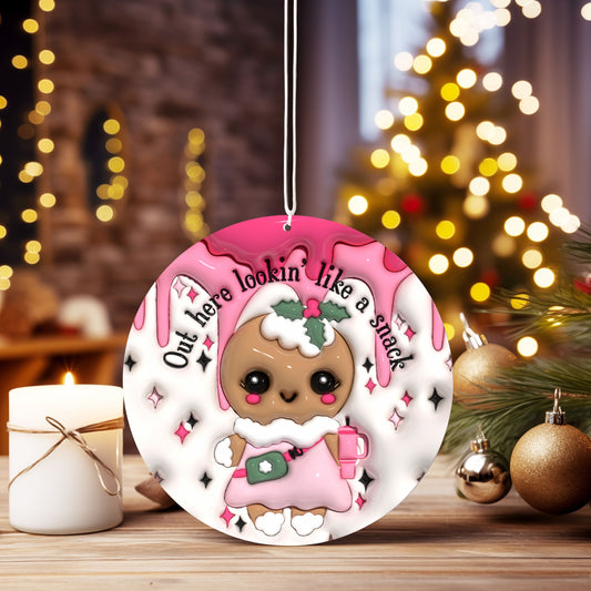 Christmas Ornament Looking like a snack