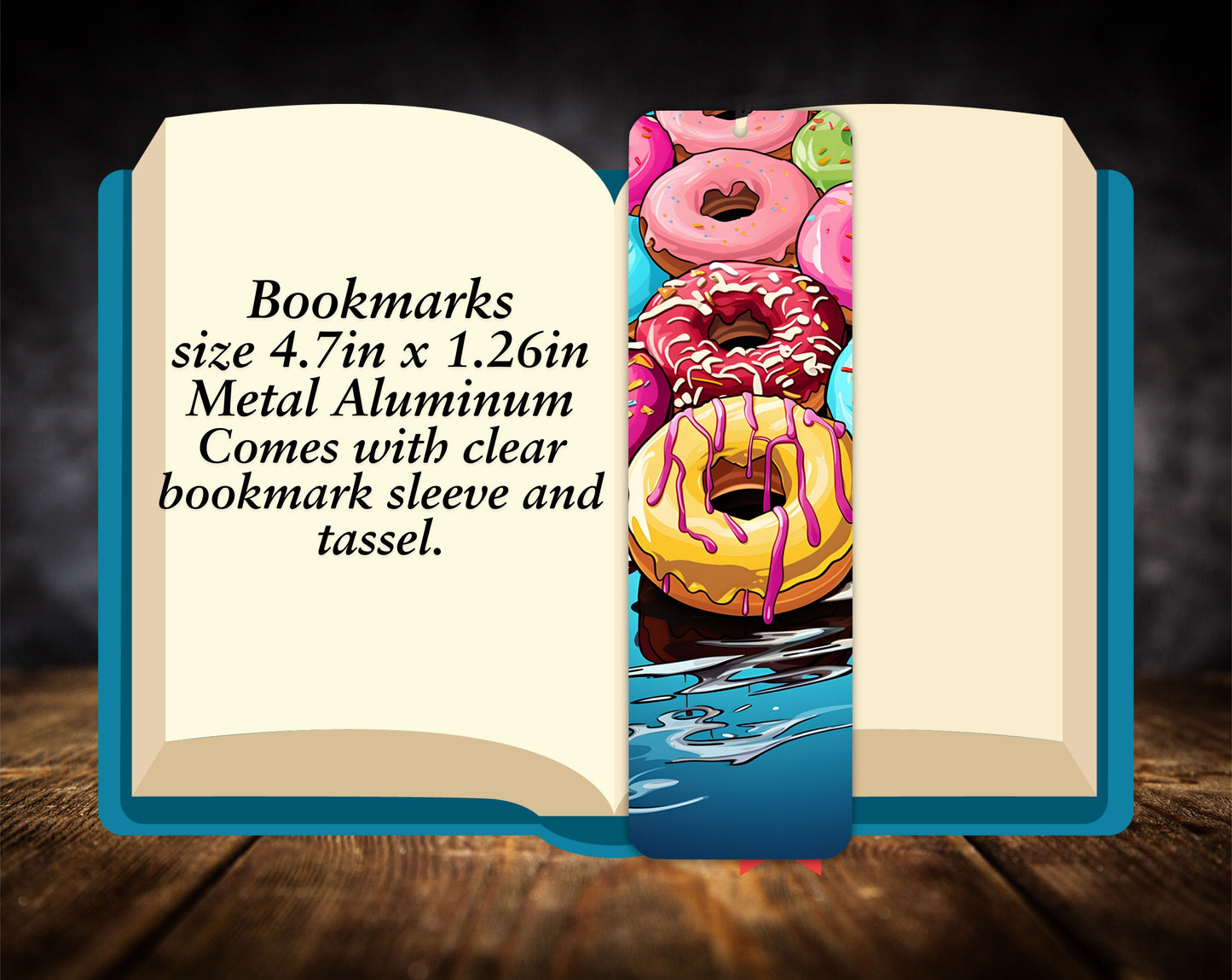 Bookmarks-Colorful Donuts