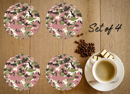 Drink Coaster- Army Print