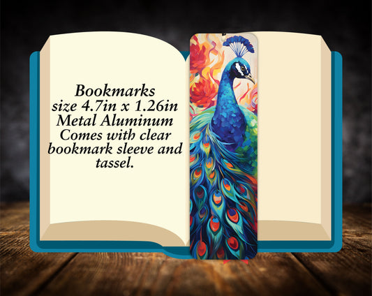 Bookmarks-Peacock Collection