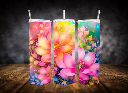 20oz Tumbler- Dreamy Floral Collection