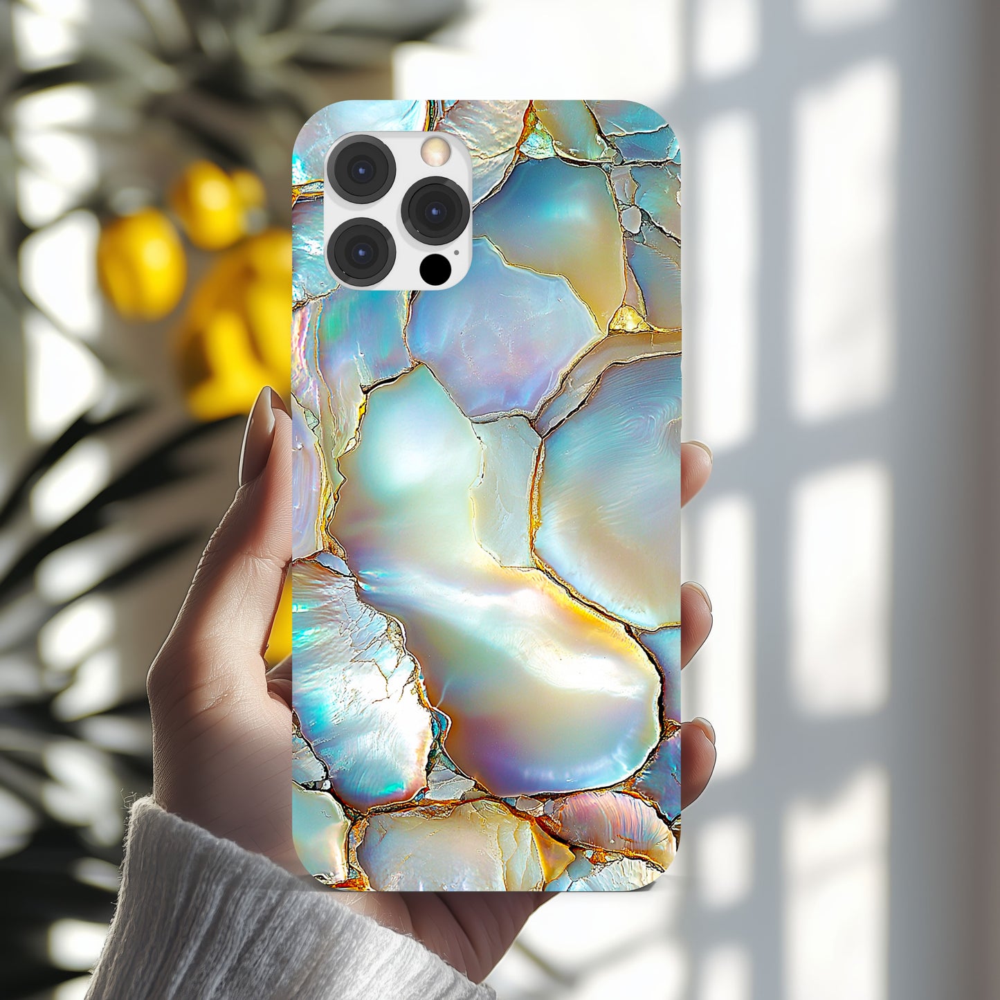 iPhone Case Pearl Texture