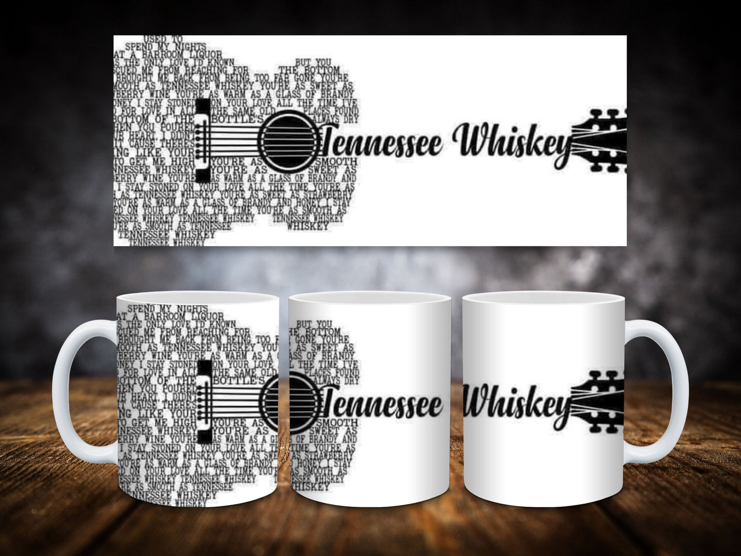 Coffee Mug-Country Guitar