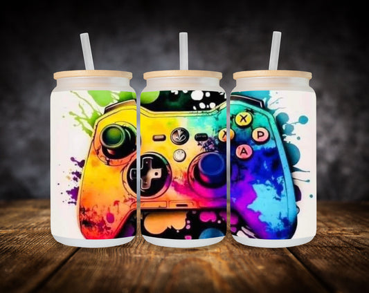 Glass Can- Gamer-Colorful
