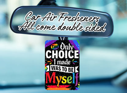Car Air Fresheners- Pride Vibe