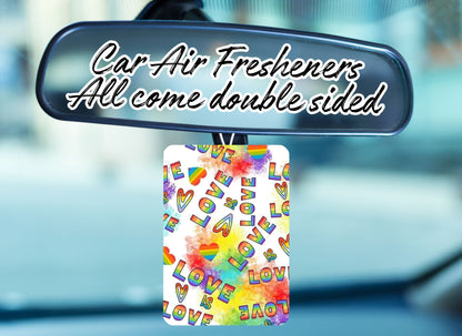 Car Air Fresheners- Pride Vibe