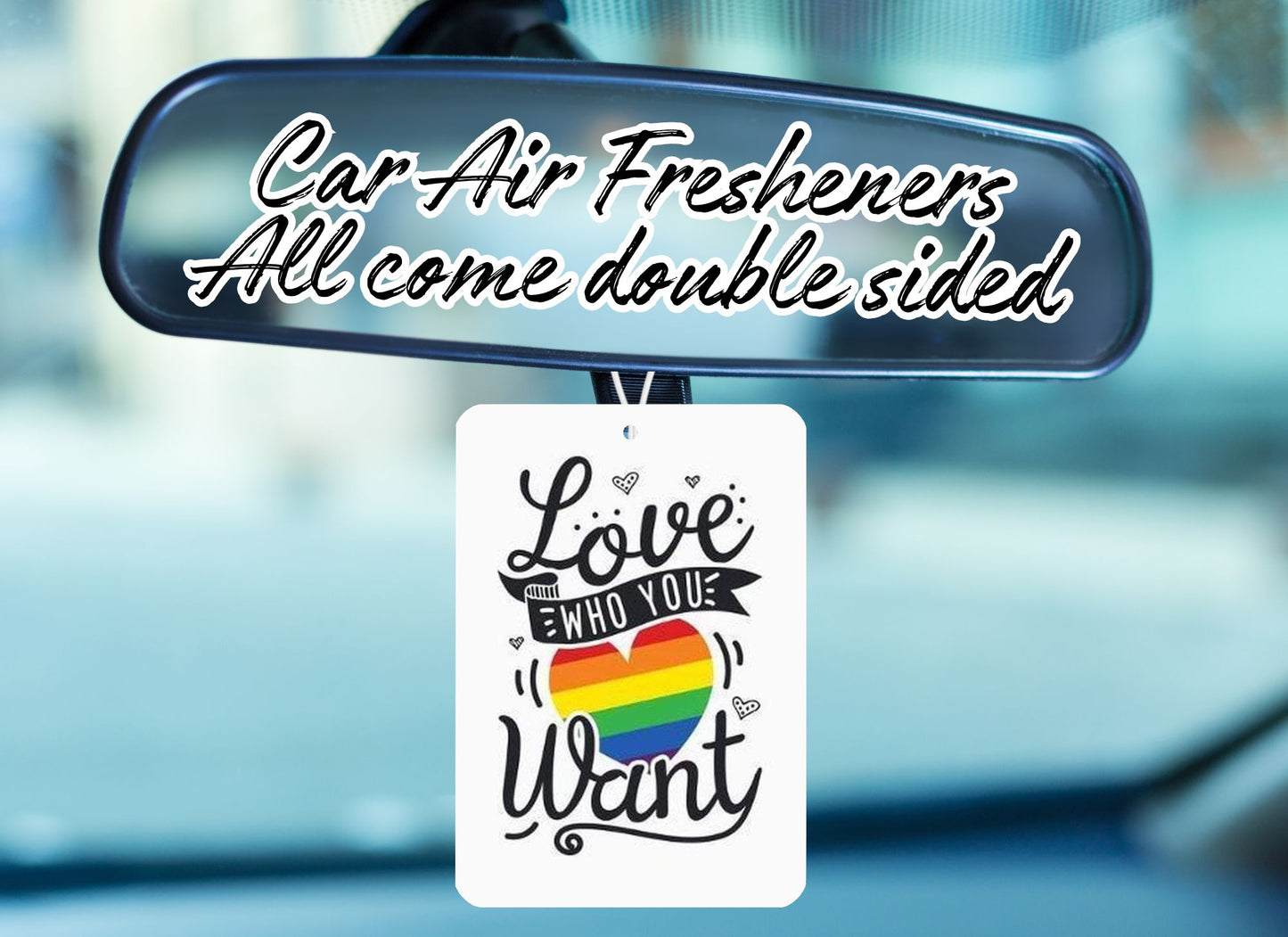 Car Air Fresheners- Pride Vibe
