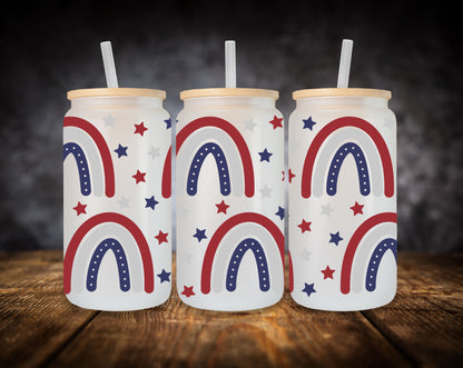 Glass Can-4th of July