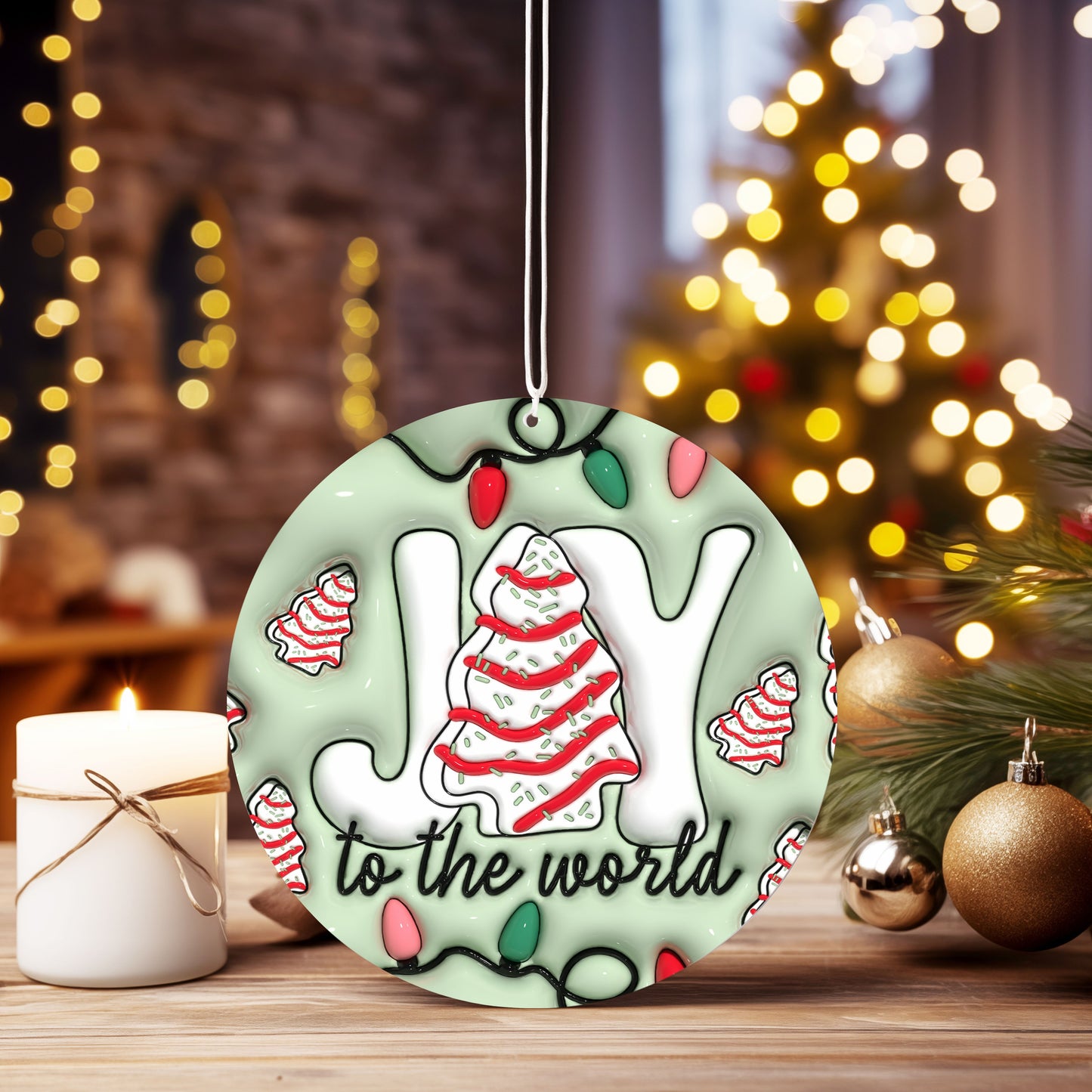 Christmas Ornament Joy to the world