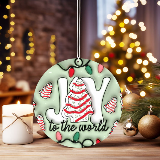 Christmas Ornament Joy to the world