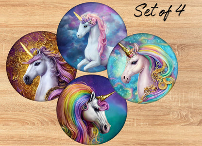 Drink Coaster- Fantasy Unicorn