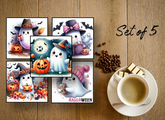 Drink Coasters- Halloween