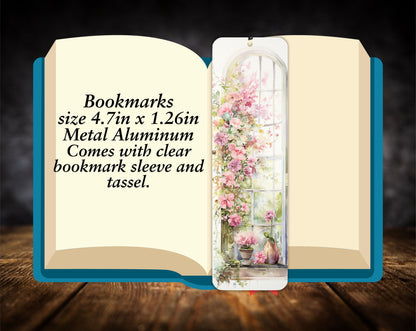 Bookmarks-Window Flowers