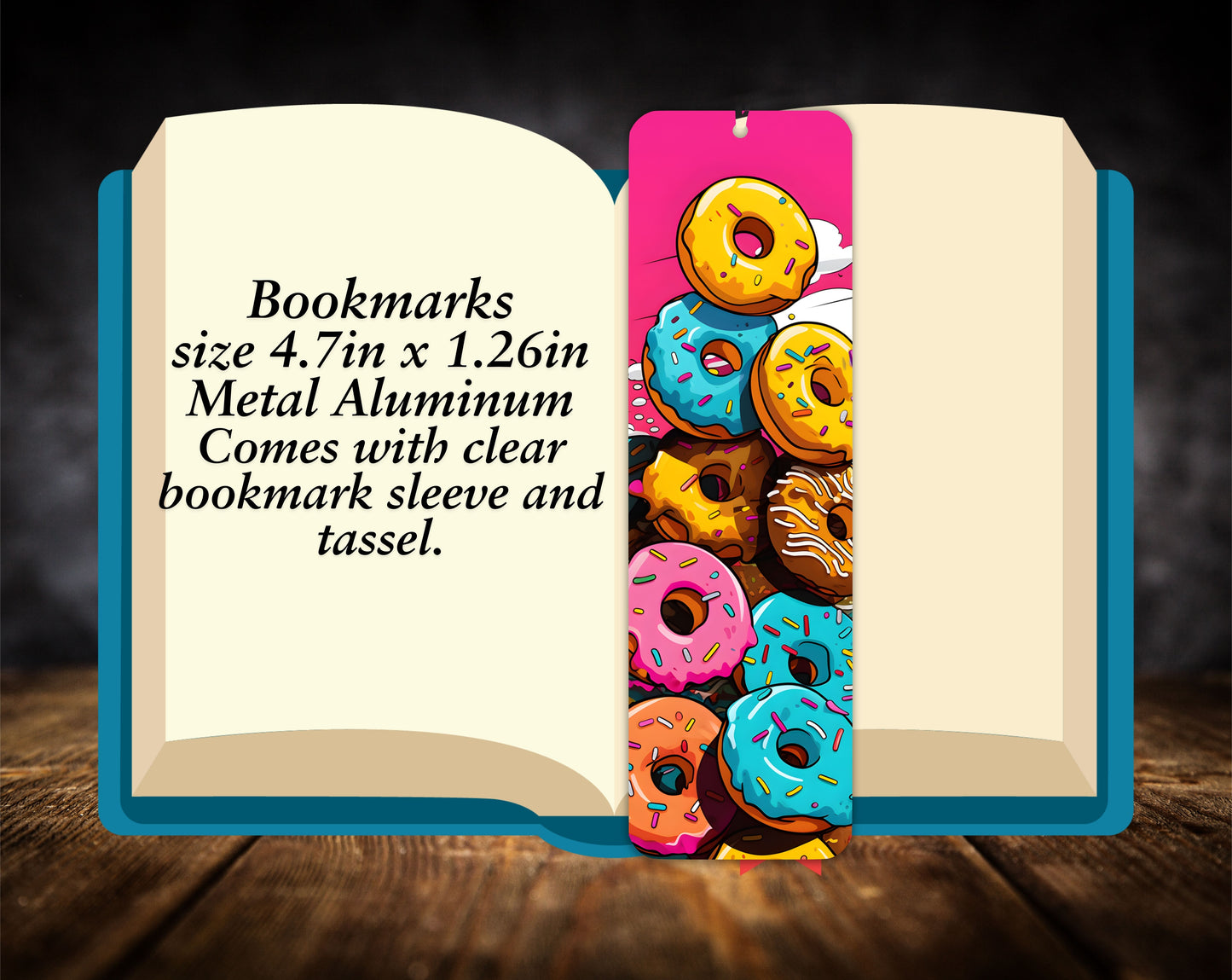 Bookmarks-Colorful Donuts
