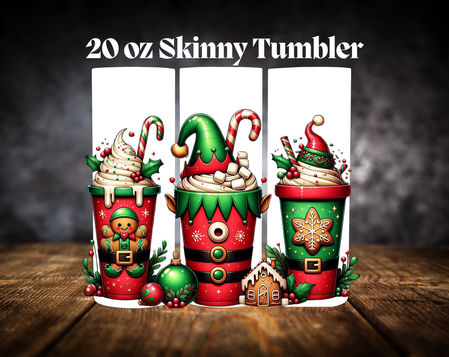 20oz Tumbler-Gnomes-Coffee