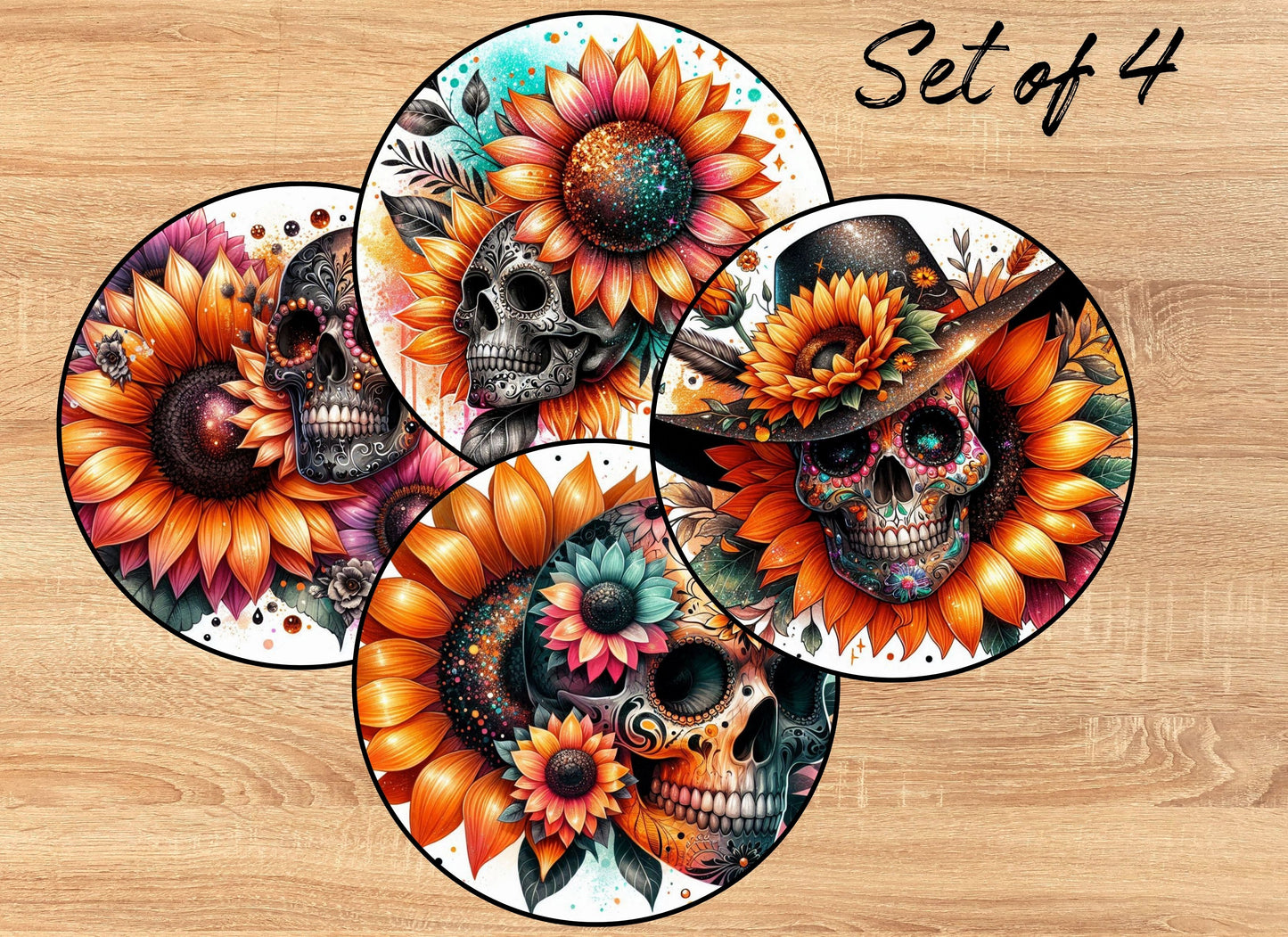 Drink Coaster- Sugar Skull Collection