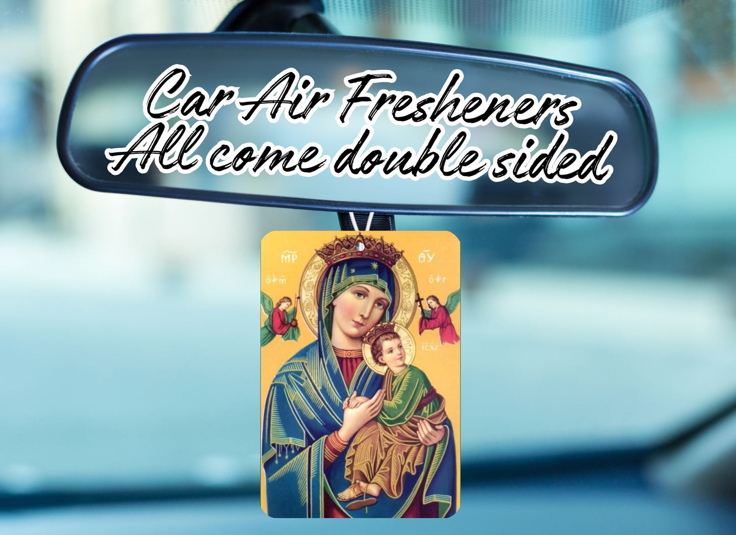 Car Air Fresheners- Religious Vision