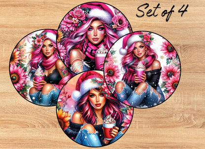 Drink Coaster-  Christmas Collection