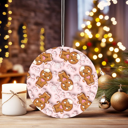 Christmas Ornament Gingerbread Cookie