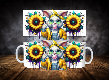 Coffee Mugs Bubblegum Bunny