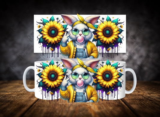 Coffee Mugs Bubblegum Bunny